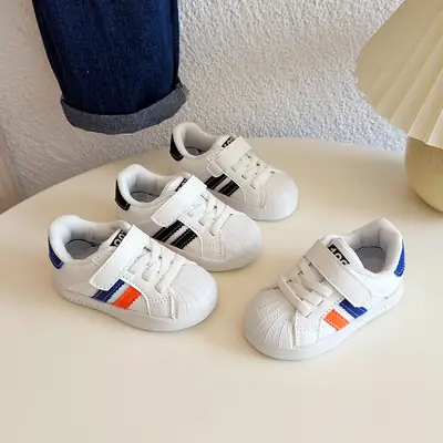 Baby Soft-Soled Toddler Shoes for Girls 2025 Spring & Fall New Style Boys' Baby Shoes Kidsren's Outer Wear Versatile Functional Shoes