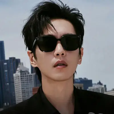 Men Anti-UV Driving Sunglasses Uv400 Black