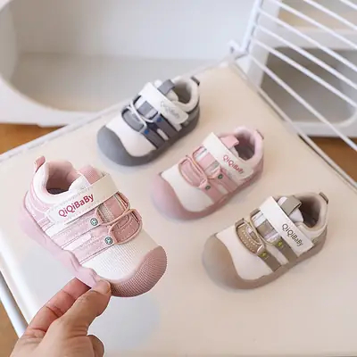 Baby Toddler Shoes for Boys Spring and Autum Baby Shoes Soft Sole Non-Slip Kindergarten Infant Toddler Shoes Sports Shoes