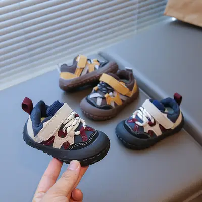 Baby Casual Shoes, Versatile, Non-Slip, Lightweight, New Spring & Fall 1 to 3-Year-Old Toddler Shoes, Female Infants, Boys, Functional Shoes