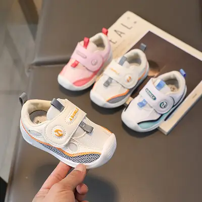 Baby Toddler Shoes 2025 New Spring & Fall Baby Shoes Casual Versatile Soft Surface Soft Bottom Baby Shoes Children's Shoes Trendy