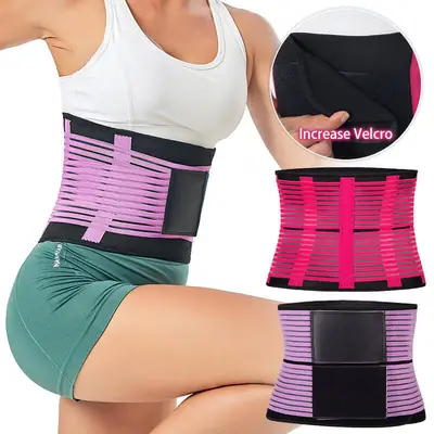 Cross-Border Sports Waist Support Four-Piece Pressurized Fitness Belt