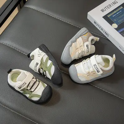 Children's Casual Infant Toddler Shoes 2025 Autumn Boys' Mesh Shoes Baby Shoes Soft Sole Non-Slip Girls' Functional Shoes