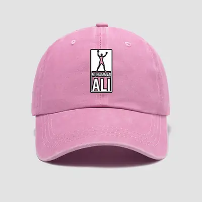 Pink Muhammad Ali Boxing Cap for Men Women