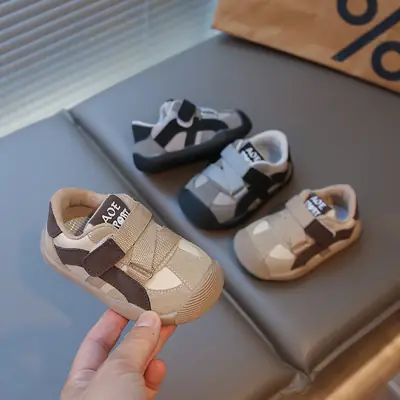 Spring and Autum New Baby Toddler Shoes for Boys and Girls, Functional Shoes, Non-Slip Soft Bottom Baby Shoes, Sports and Casual Shoes
