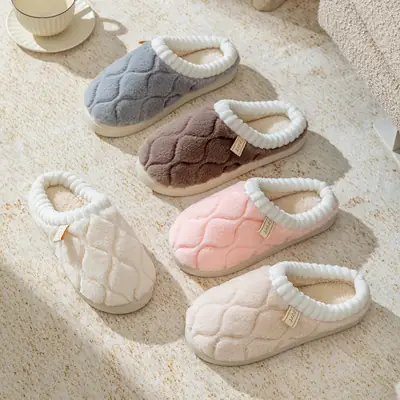 Women Cotton Slippers Warm Winter Maternity Footwear