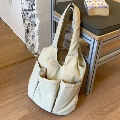 Lightweight Waterproof Multi-Pocket Tote Bag