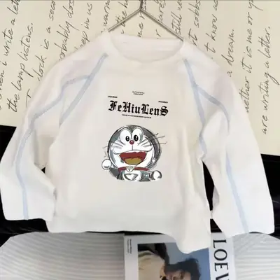 Boys Cotton Long Sleeve Cartoon Top Spring Autumn