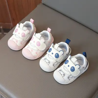 Spring and Autum Baby 0-3 Years Old Spring and Autum Kidsren's Shoes for Boys and Girls Toddler Shoes for Toddlers 12 Months Breathable Soft-Soled Shoes