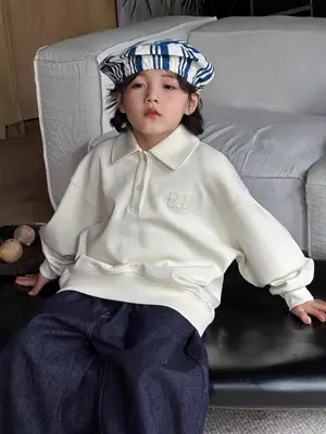 Handsome Boys Polo Shirt Cream 2026