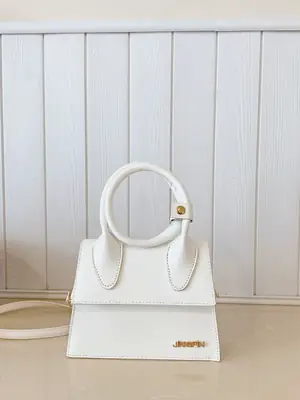 White Crossbody Shoulder Bag for Women 2025