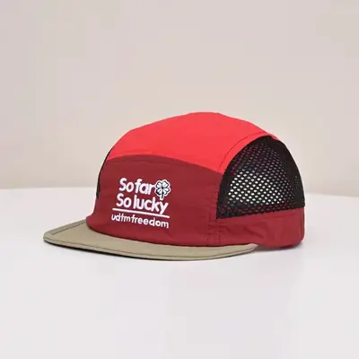 Men Grey White Baseball Cap Quick Dry