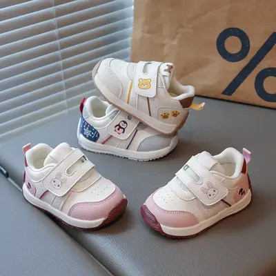 Cartoon Baby Shoes 2026 Autumn Non-Slip Infant Shoes Toddler Shoes Soft Sole Breathable Boys and Girls Forrest Gump Shoes Dropshipping