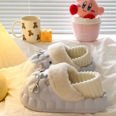 Women's Thick Plush Slip-On Mates Winter 2025