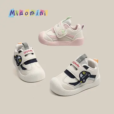 2025 Spring and Autum New Casual Baby Boy Toddler Shoes Toddler Soft Sole Breathable Boys and Girls Shoes Baby Shoes
