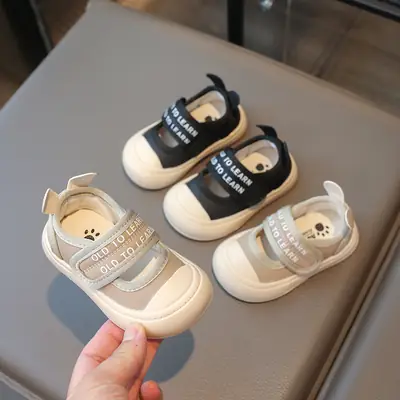 2024 Spring New Baby Shoes Soft-Soled Baby Shoes 0-1 to 2-3 Years Old Boys and Girls Kidsren Toddler Shoes