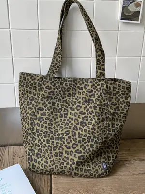 Leopard Print Women's Large Capacity Tote Bag