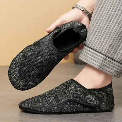 New Floor Socks, Thin, Breathable Home Shoes, Slippers, Lazy Shoes, Non-Slip Soft-Soled Cotton Shoes, Indoor Fitness Shoes