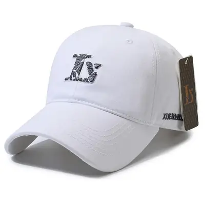 Brown Yiyi Hat with Ny&La Embroidery for Men