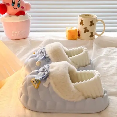2025 Winter Cotton Warm Slippers for Women