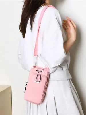 Pink Mini Water Bottle Bag for Women