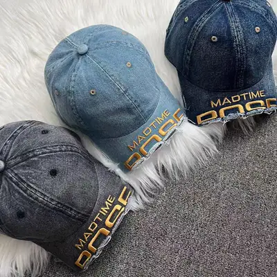 Women Black "Mad Time" Baseball Cap