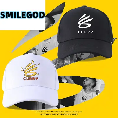 Unisex Curry Logo Baseball Cap Blue