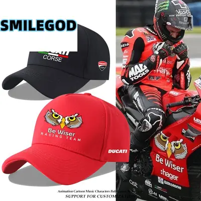 Ducati Motorcycle Cycling Cap Factory Team Fan Sports