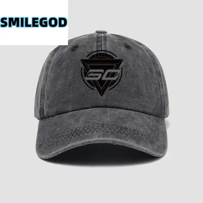 Blue SMILEGOD Logo Baseball Cap for Men Women Youth