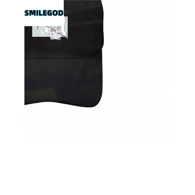 SMILEGOD Anime Printed White Baseball Cap