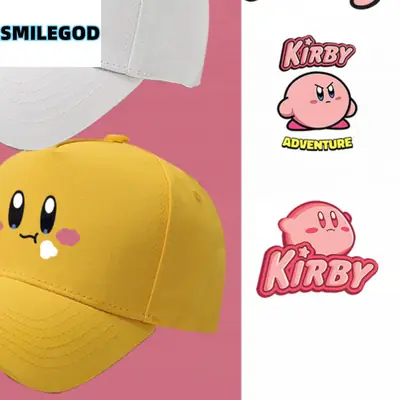 Kirby Game Cap Yellow Sun Hat Unisex Summer