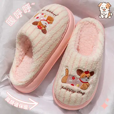 Women Cotton Slippers Warm Autumn Winter 2025