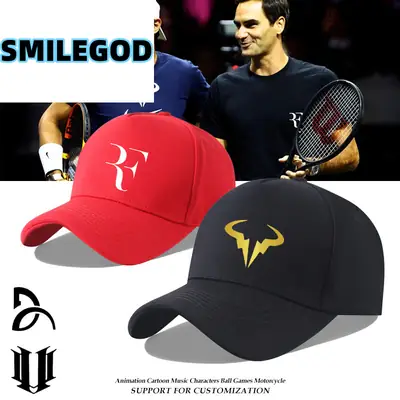 Blue F Logo Cap with Sunshade