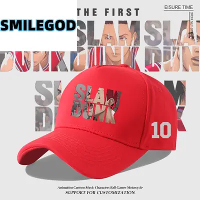 Pink SLAM Dunk Cap with 10 Design