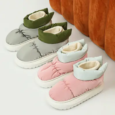 Women Waterproof Snow Boots Velvet Thick Sole Northeastern