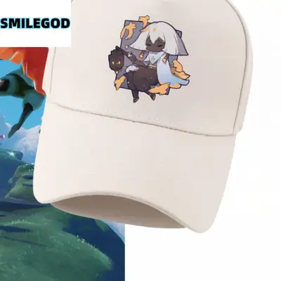 Unisex Anime Cap White Mushroom Head Bird Dragon Bone Kakashi