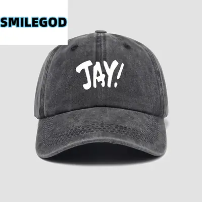 Blue Jay Chou Letter Baseball Cap Unisex