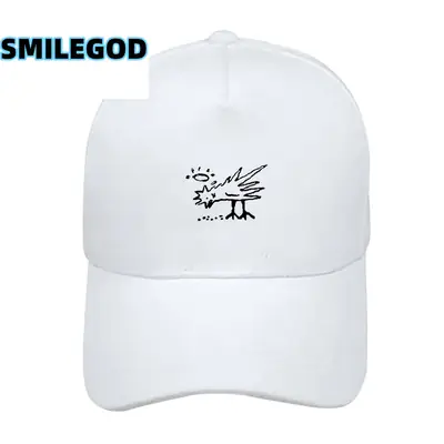 SMILEGOD Embroidered Cap for Men Women Grey