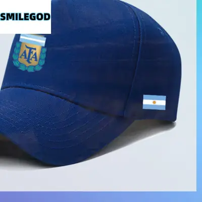 World Cup Argentina Messi Printed Baseball Cap Red