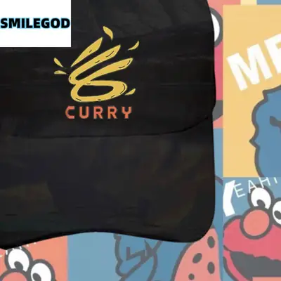 Men's Red Curry Logo Baseball Cap