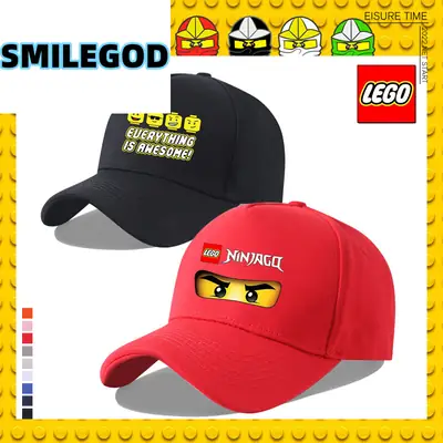 Ninjago Lego Cap for Boys Girls with Logo Print