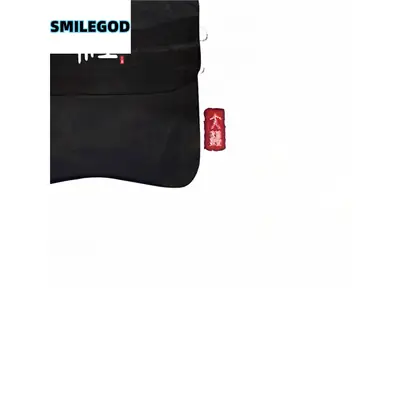 Men Qin Logo Cap Black Red Embroidered Clothing Accessories