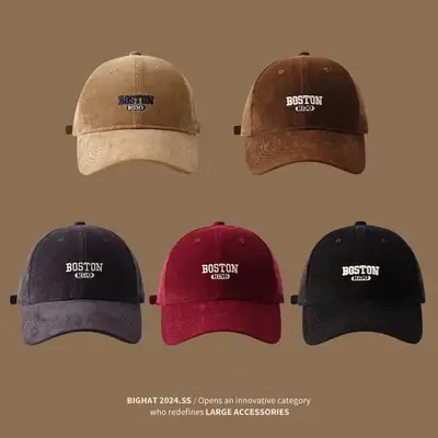 Brown Boston 0809 Baseball Cap Large