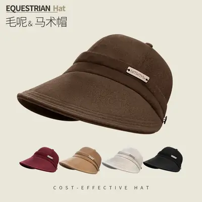 Korean Retro Fisherman Hat for Women Warm Winter Cap