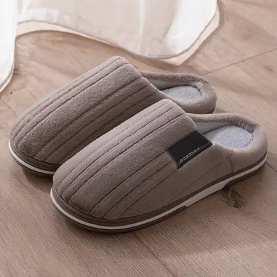 Women Cotton Indoor Winter Slippers Warm Thick