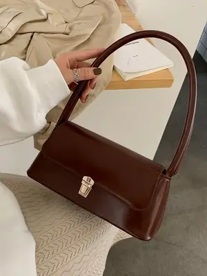 Stylish Brown Satchel Bag for Women