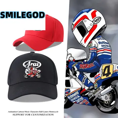 Arai Motorcycle Helmet Cap Pink Racing Fan