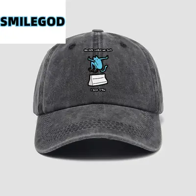Pink Cartoon Hat for Kids Unisex Baseball Cap