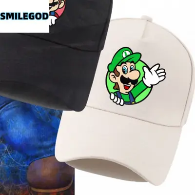 Mario Cartoon Cap Casual Sports Sun Hat