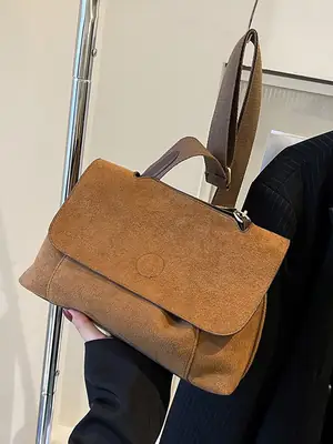 Frosted Envelope Bag Women Brown New Size Shoulder Crossbody